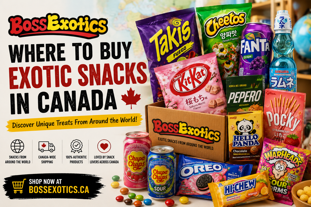 Where to Buy Exotic Snacks in Canada
