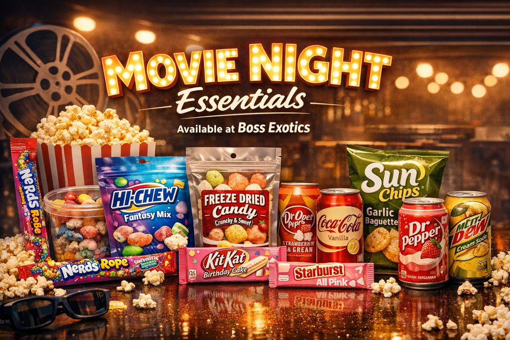 The Best Exotic Snacks for Movie Night