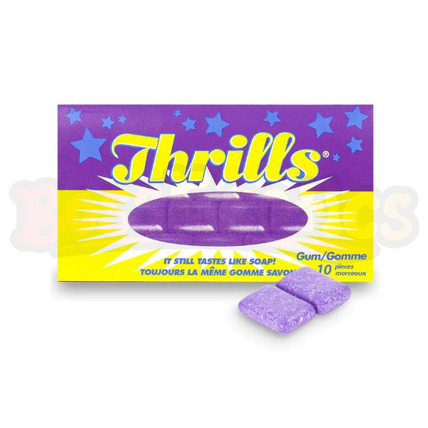 Wonka Thrills Soap Flavored Gum 