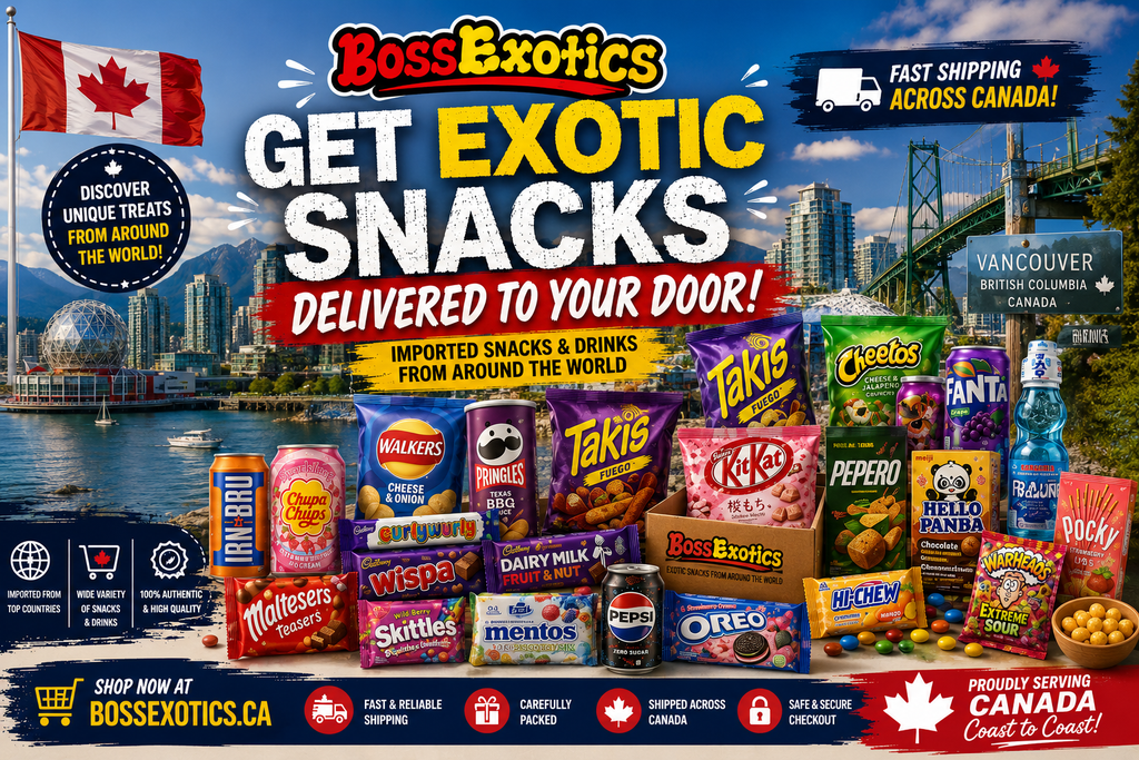 Where Can You Get Exotic Snacks Shipped From?
