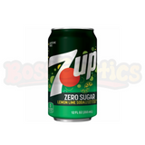 7UP Lemon Lime Zero (355ml): American