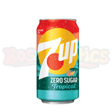 7UP Tropical Zero (355ml): American
