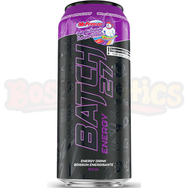 Batch 27 Mr Feeze Purple Freezie Energy Drink (473ml) : Canadian – Boss ...
