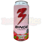 Binge Energy Strawberry Drink (473ml):Canadian