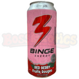 Binge Energy Red Berry Drink (473ml):Canadian