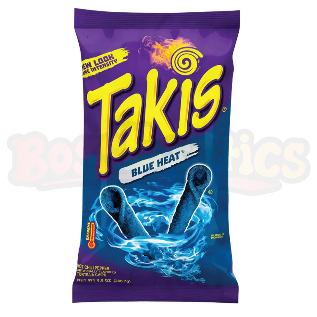Takis Blue Heat (280.7g): Mexican