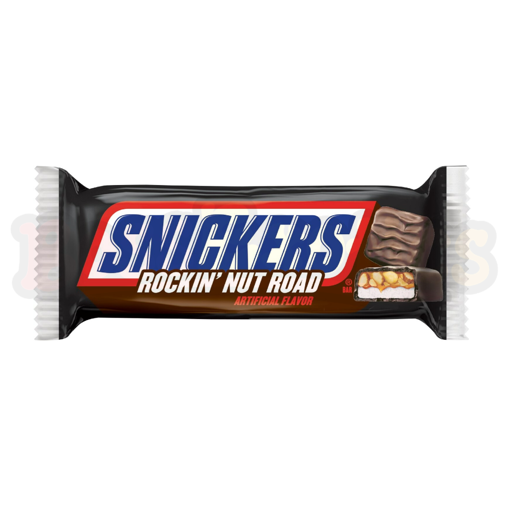 Snickers Rockin' Nut Road Chocolate Bar (40g): American