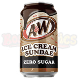 A&W Ice Cream Sundae zero sugar (355ml) : American