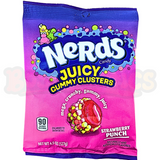 Nerds Juicy Gummy Clusters Strawberry Punch (127g): American