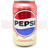 Pepsi Strawberries N Cream Zero Sugar (330ml): UK