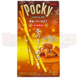 Glico Pocky Winter Glitter Golden Butter Chocolate (54g): Japan