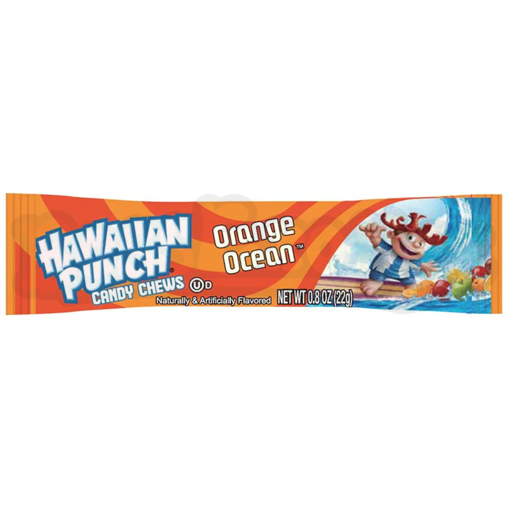 Hawaiian Punch Candy Chews Orange Ocean (22g) : American