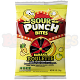 Sour Punch Bites Banana Roulette "halal" (140g) : American