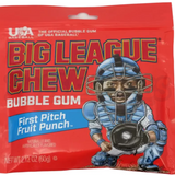 Big League Chew Fruit Punch Pouch "Vegan"(60g): American