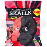 Bubs Raspberry & Licorice Skull "Vegan" (90g): Sweden