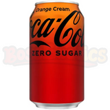 Coca Cola Orange Cream Zero Sugar (330ml): Canadian