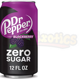 Dr Pepper Blackberry Zero Sugar Limited Edition (355ml): American