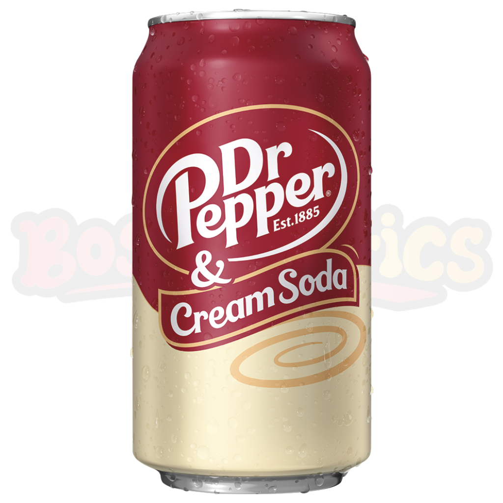 Dr Pepper & Cream Soda (355ml): American