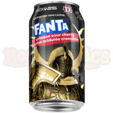Fanta Crimson Sour Cherry Soda (355ml): American