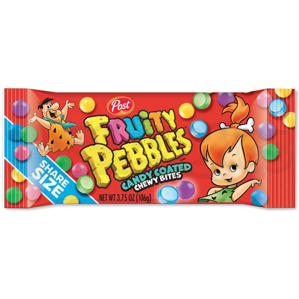 Fruity Pebble Candy Coated Chewy Bites (106g) : American – Boss Exotics