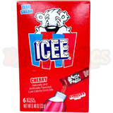 Icee Drink Mix Cherry Singles To Go Zero Sugar (9.9g): American