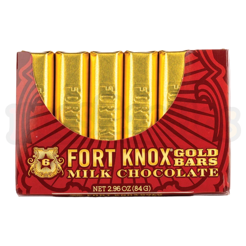 Gerrit's Fort Knox Milk Chocolate Gold Bars (23g): Dutch