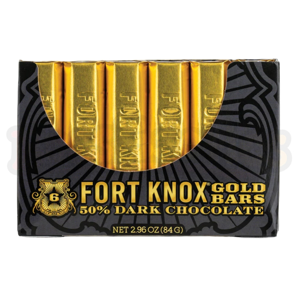 Gerrit's Fort Knox Gold Bars 50% Dark Chocolate (84g): Dutch