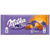 Milka Caramel Chocolate Bar Alpine Milk (100g) : Switzerland