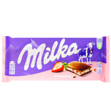 Milka Strawberry Bar Alpine Milk (100g) : Switzerland