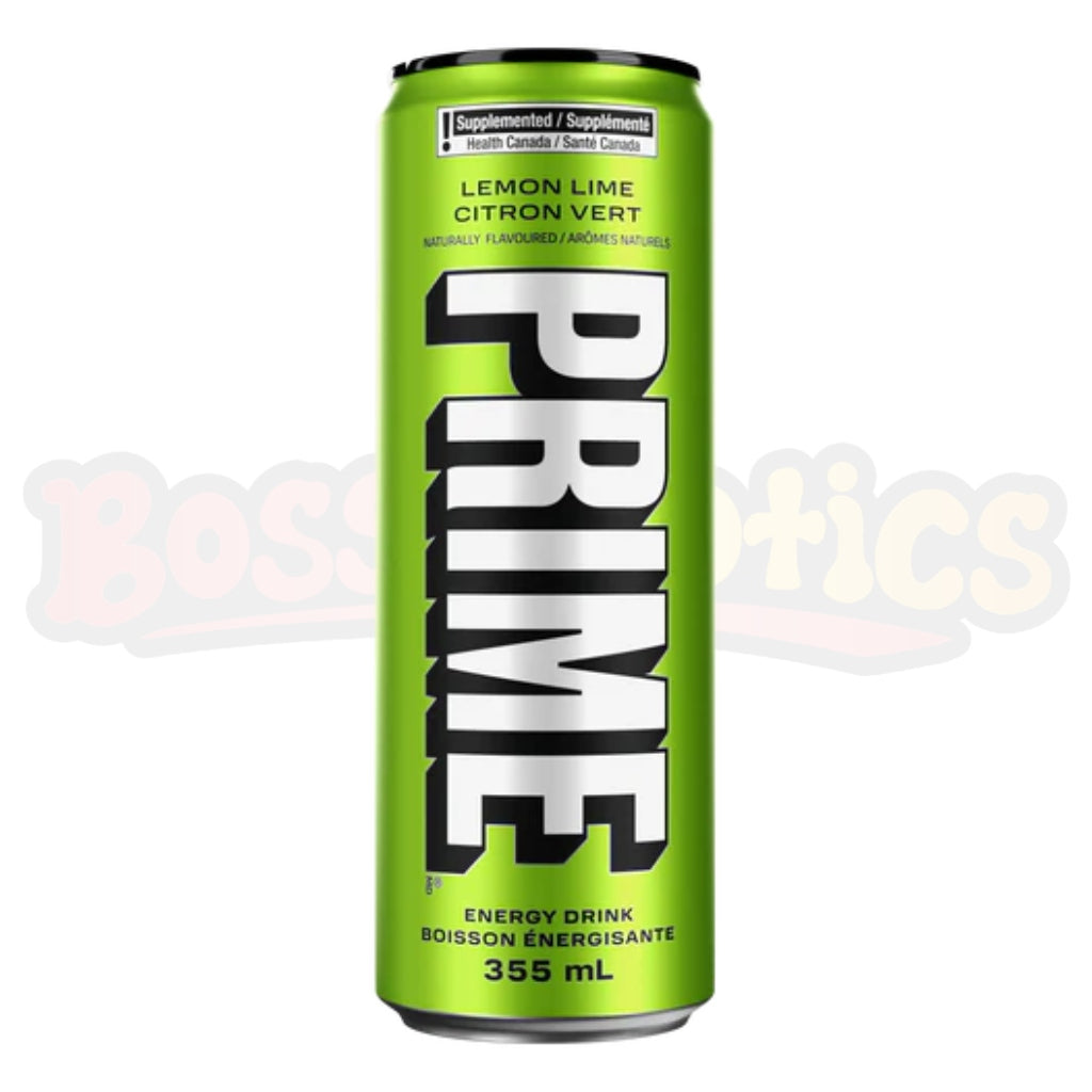 Prime Energy Drink Lemon Lime (355ml): Canadian