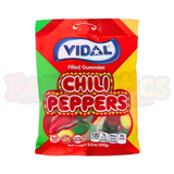 Vidal Gummi Chili Peppers "Halal" (100g): Spanish