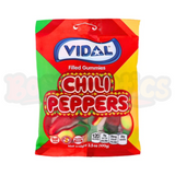 Vidal Gummi Chili Peppers (100g): Spanish