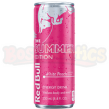 Red Bull Energy Drink White Peach Edition (250ml) : Canadian