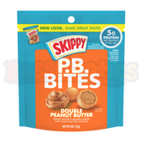 SKIPPY P.B. Bites Double Peanut Butter (156g) : American