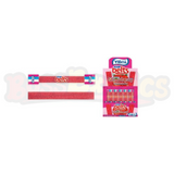 Vidal Sour Wrapped Strawberry Belts "Halal" (10g): Spanish