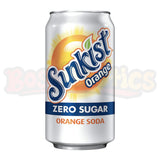 Sunkist Orange Zero Sugar (355ml): American