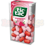 Tic Tac Strawberry & Cream (18g) : American