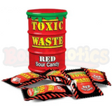 Toxic Waste Drum Red Ultra Sour Candy (42g): UK