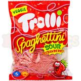 Trolli Spaghettini Sour Strawberry 