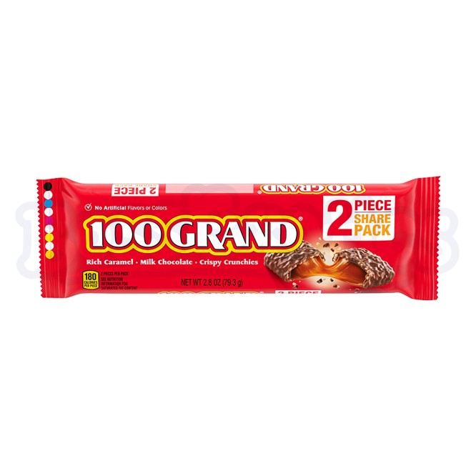 Nestle 100 Grand Share Pack (63g) : American