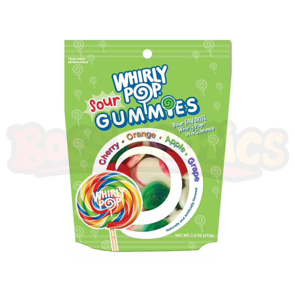 Whirly Pop Sour Gummies (213g): Spanish