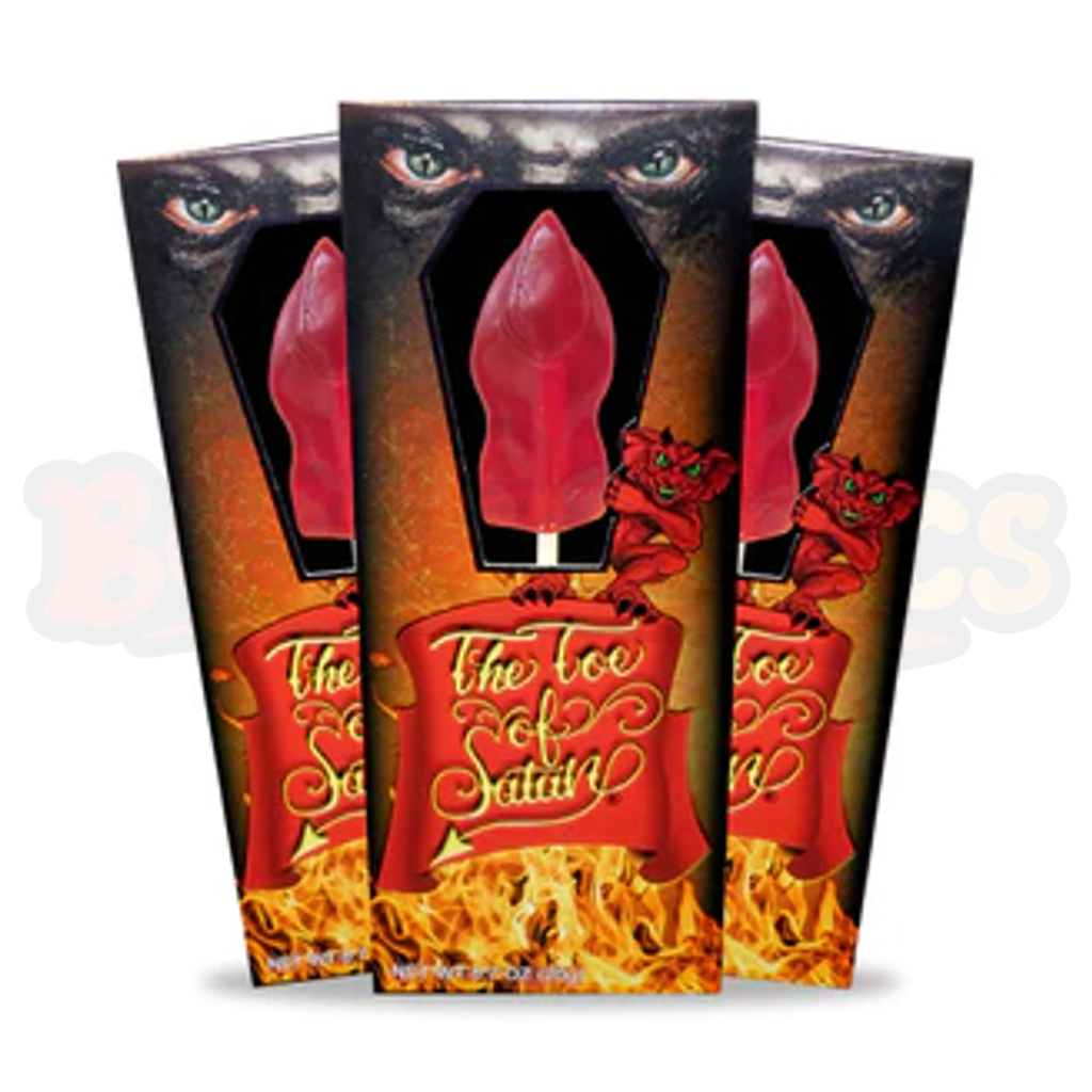 Flamethrower Candy The Toe Of Satan: World's Hottest Lollipop (20g): American