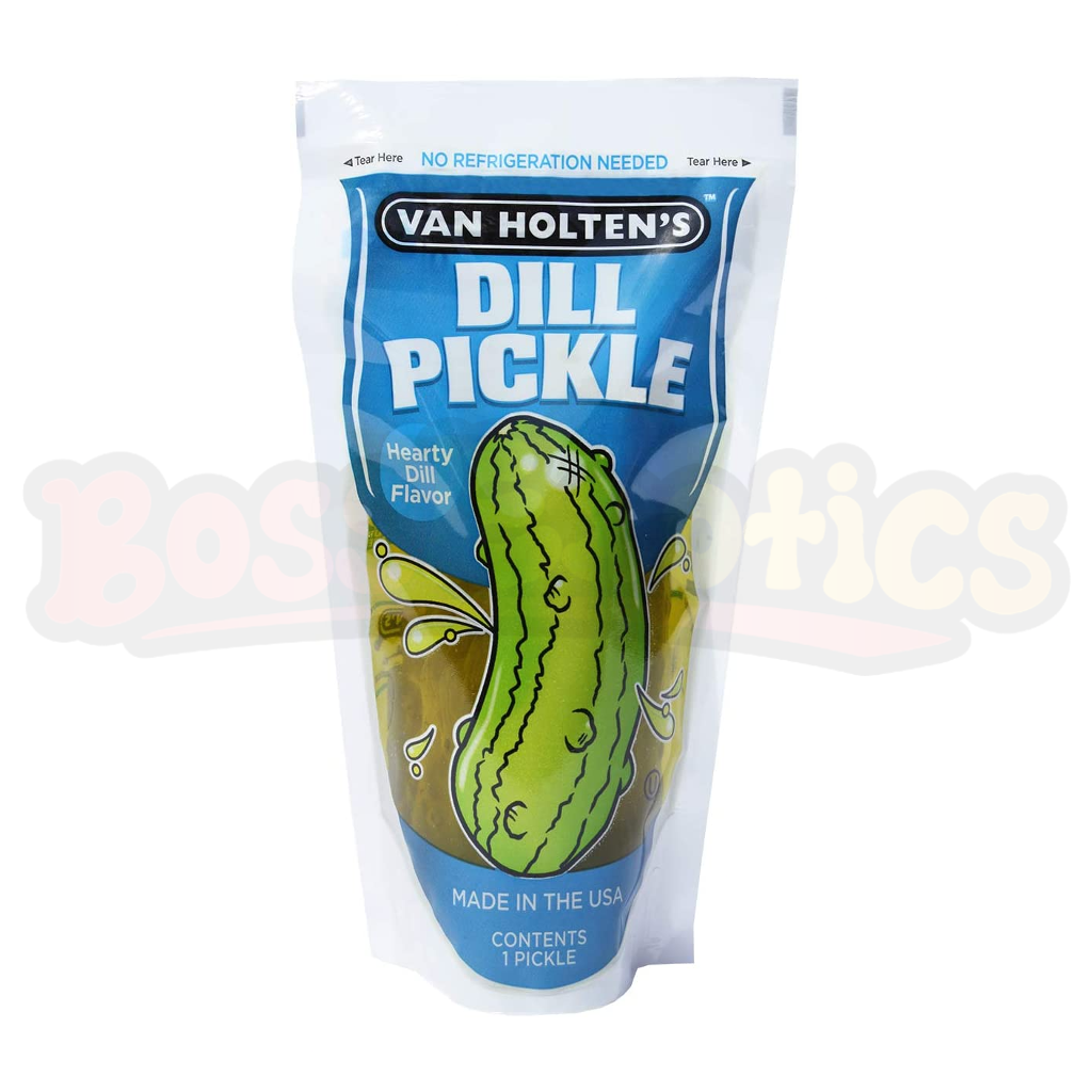 Van Holtens Jumbo Dill Pickle in a Pouch (5oz): American