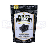 Wiley Wallaby Classic Black Gourmet Licorice (200g) : American