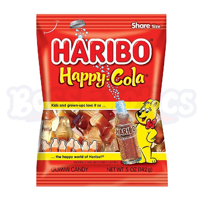 Haribo Happy Cola Bottles (142g) : German