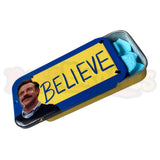 Boston America Ted Lasso Believe Blue Raspberry Candy Tins (17g): Chinese