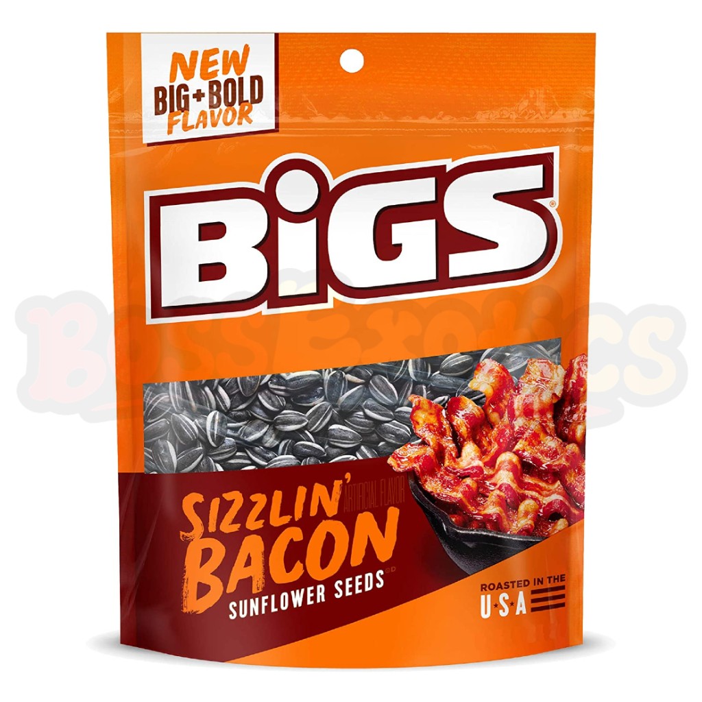 Bigs Sunflower Seeds - Sizzlin' Bacon - (152g) : American