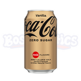 Coca Cola Vanilla Zero Sugar (355ml): American