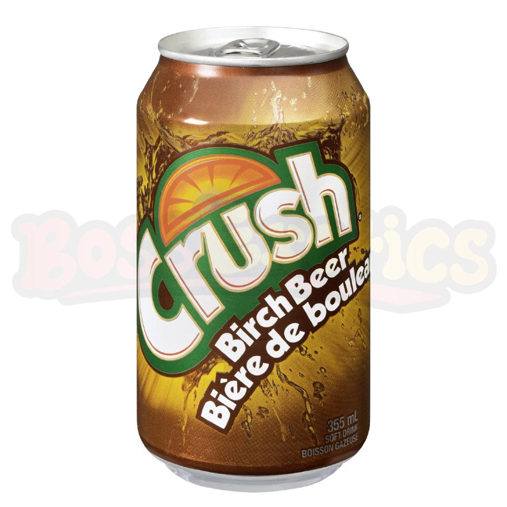 Crush BirchBeer (355ml): Canadian