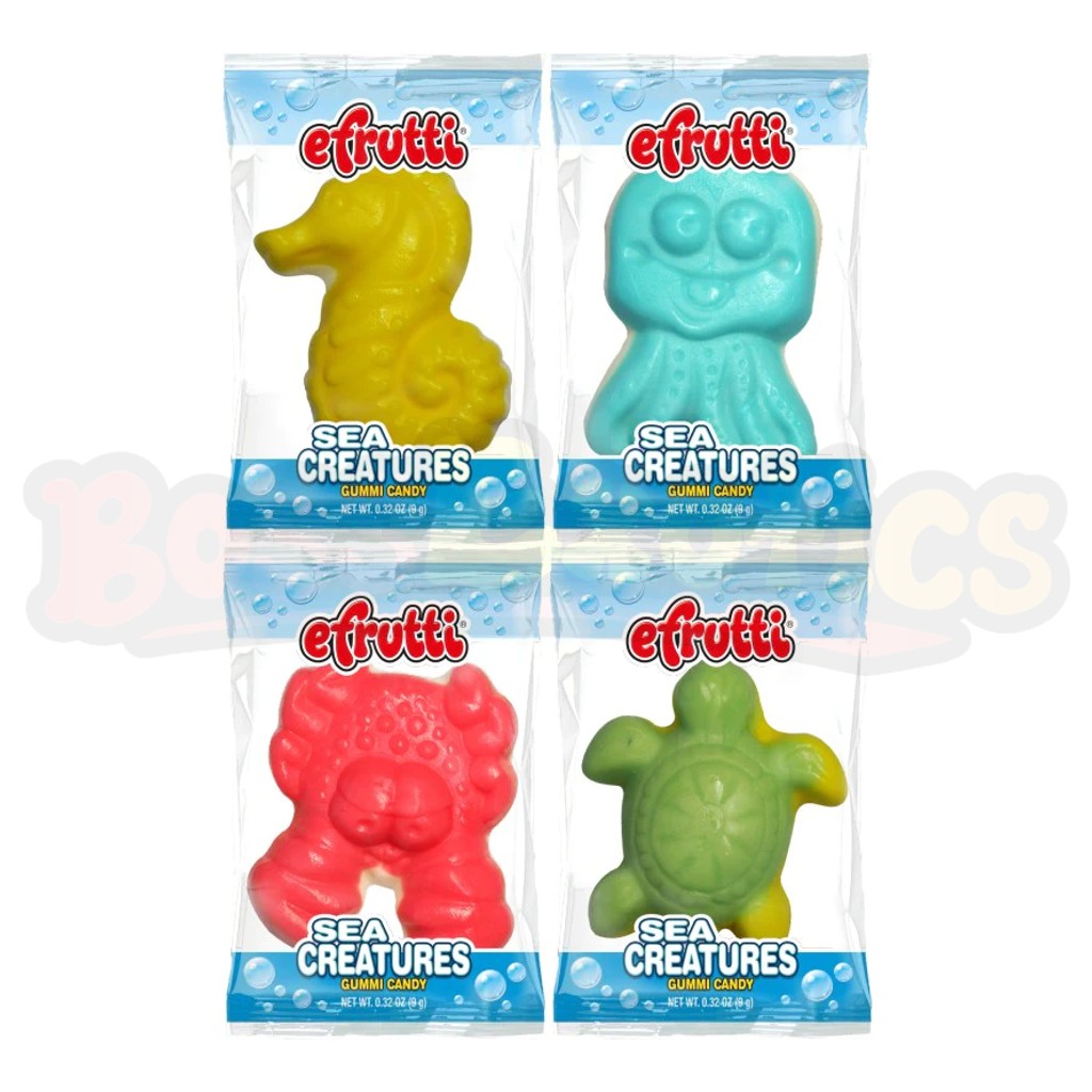 E-Frutti Gummi Sea Creatures (9g): Chinese